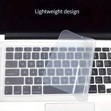 1 pieza Película de teclado de silicona para portátiles de 12-14 pulgadas, cubierta protectora impermeable y a prueba de polvo para teclado de portátil - Versión Universal - Ver 8