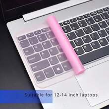 1 pieza Película de teclado de silicona para portátiles de 12-14 pulgadas, cubierta protectora impermeable y a prueba de polvo para teclado de portátil - Versión Universal - Ver 5