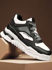 Tênis casuais masculinos, calçados de skate masculinos personalizados para jovens, calçados esportivos