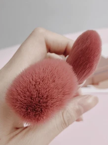 5pcs Mini Mirror Case Makeup Brush Set - Ultra Soft Eyeshadow/Blush/Powder Brushes, Portable Travel Storage Box With Mirror, All-In-One Makeup Essentials For Women, Easy To Clean