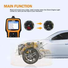 Scanner - Car Code Reader-Car Check Engine Light Scanning Tool - HelpsFind And Clear Engine Trouble Codes