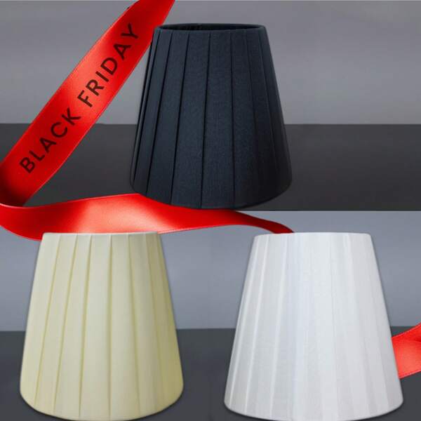 3 pezzi/6 pezzi Mini paralume, 9cm diametro superiore x 13cm diametro inferiore x 14cm altezza, paralume a molletta, adatto per lampade a sospensione, applique, candelabri, piccole lampade da tavolo, per lampadine a punta, illuminazione per casa e salotto, accessori di illuminazione - soluzione di illuminazione elegante e naturale, decorazione per la casa, regalo per familiari e amici