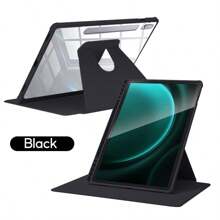 TBTIC 720° Rotation Acrylic Compatible With Samsung Tab Case A9 S9 S8 S7 Plus 11 FE 10.9 12.4 8.7 A8 10.5 X200 X206 S6 Lite 10.4 P620 P610 P615 P613 Leather Flip Cover Rotatable Adjustable