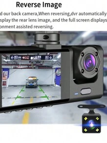 Accesorios para automóviles, grabadora de conducción 1080P + aplicación + WIFI, monitoreo frontal del automóvil + monitoreo en el automóvil + monitoreo trasero del automóvil.Aplicable a los taxistas de Didi