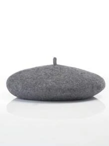 1 Berretto basco da donna minimalista nei colori caramella, berretto basco francese tinta unita carino, regalo di berretto in lana