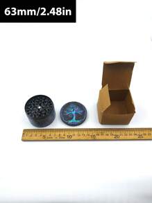 BROS 1 pieza, Molinillo de especias de 1.57''/2.5'', Molinillo de especias de dibujos animados, Molinillo creativo, Molinillo de metal para la cocina, Molinillos de especias, Triturador de especias multifuncional, Utensilios de cocina, Suministros de cocina, Regalos de Navidad, Regalos - Multicolor - Ver 17