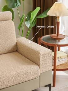 1件装弹力沙发套，四季通用防滑防水全覆盖加厚面料沙发座垫套，可机洗沙发毯，深灰色防尘防污宠物友好型保护套，可调节尺寸，适用于卧室、办公室、客厅L型及1/2/3/4座沙发