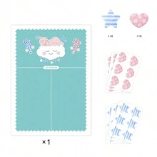 1 张性别揭秘派对游戏卡，性别揭秘嘉宾游戏，生日派对 - 彩色 - 查看 8