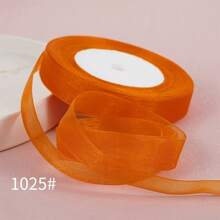 50 码雪花纱丝带 1.5 厘米宽，花束绑带，烘焙蛋糕礼品包装丝带，手工 DIY 蝴蝶结编织带