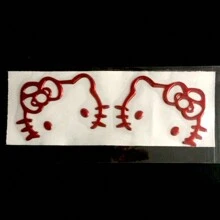 Sanrio Hello Kitty PVC Phone Charms, 2 Packs Adhesive Multi-Use Cartoon Stickers For Mobile Cameras, Computers, Car Mirrors - Y2K Themed Birthday Gift Accessories Back To School