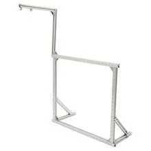 ZhdnBhnos 35.43Inch Tufting Frame Silver Rug Tufting Frame Aluminium Alloy Tufting Frame - Silver - View 9