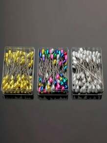 100pcs Handmade Colorful Positioning Pins For Sewing And Bedding - Easy To Use And Durable - Multicolor - View 6