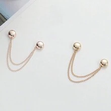 1 pieza/2 piezas/4 piezas Clips magnéticos para dobladillo, para piernas de pantalones y mangas, removibles, sin clavos ni costura requerida, clips de metal para acortar y ajustar