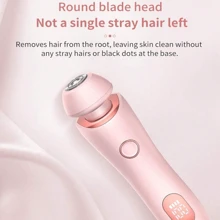 1件装二合一女士电动剃须刀及比基尼修剪器，便携式干湿两用私处脱毛器，适用于腋下、私密部位、腿部、手臂，剃须顺滑 - 彩色 - 查看 10
