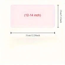 1 pieza Película de teclado de silicona para portátiles de 12-14 pulgadas, cubierta protectora impermeable y a prueba de polvo para teclado de portátil - Versión Universal - Ver 9