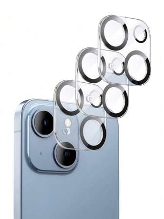 3pcs All-In-One HD Lens Protector Film/Case, Protecting Camera From Scratches, Compatible With IPhone 11 Series And Above, 11/12/13/14/15/16/17/16 Plus/16 Pro/16 Pro Max/17Pro/17Air/17Pro Max Full Series Waterproof Tempered Glass Shockproof Anti-Fall Anti-Fall Scratch Resistant Anti-Fingerprint Full Cover