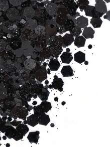 Obsidiaan Chunky Holografische Glitter Nagel Hexagon Pailletten, 1pack 10G Decoratie Polychroom DIY Nail Art Decoratie Nagelbedels Nageljuwelen Nagelbenodigdheden