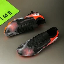 New Recommended Youth Soccer Shoes For School, Students, Matches And Training, Low-Top, Long Studs, Non-Slip, Suitable For Adults And Unisex - Black - View 4