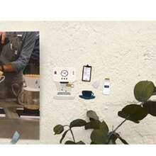 1件裝咖啡蛋糕甜點手帳貼紙，手工咖啡蛋糕甜點貼紙，適用於手帳、計畫本、相簿裝飾，返校開學文具用品 - 彩色 - 查看 6