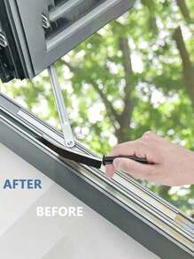 Crevice Cleaning Brushes Multi-Functional Window Brushes, Bristle Groove Cleaning Brushes, Perfect For Tile Crevice, Shower Floor Line And Multi-Surface Cleaning