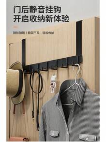Door Hanging Storage - 黑色長6鉤 - 查看 7