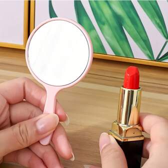 1个/5个/10个/50个装手持化妆镜，便携式化妆镜，可放入钱包，旅行必备，宿舍梳妆镜，化妆，便宜，房间装饰，梳妆台，旅行，卧室，化妆配件，镜子，梳妆镜，迷你镜，粉盒镜，小镜子，手持镜，便宜，圣诞礼物，化妆，化妆工具，便宜货，礼物，女士礼物，圣诞礼物