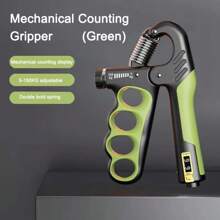 5-100kg Adjustable Grip Strength Device For Rehabilitation Training, Muscle Enhancement, Strength Training, Grip Strength Device - Green - View 1