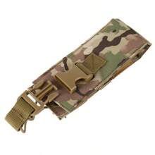 Funda para botella de agua Molle, bolsa para deportes al aire libre, montar, acampar, senderismo, caza, cantimplora de viaje, soporte para hervidor, herramienta EDC, riñonera Q4GM - MC - Ver 3