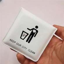 1 件 EVA 铝箔便携式烟灰缸，户外个人烟蒂收纳袋，烟盒，烟袋，香烟收纳 - 彩色 - 查看 7