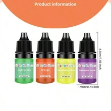 10/30 Color 5ml High Concentration Essential Oil Candle Dye Set, DIY Handmade Candle Coloring Pigment - Multicolor - View 8