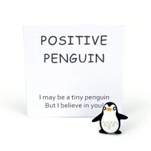 POSITIVE PENGUIN Other Party Favors - Black and White - View 2