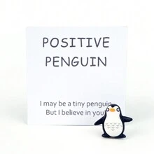 POSITIVE PENGUIN Other Party Favors - Black and White - View 6