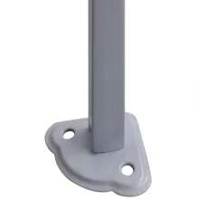 Kompaktes, faltbares Pop-Up-Partyzelt, Meterware, anthrazitfarbenes Outdoor-Überdachungszelt, leichtes, tragbares, einfach aufzubauendes Veranstaltungszelt