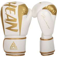 Boxing Training Gloves For Men Women - Lightweight, Shock Absorbent Boxing Glove For Boxing, MMA, Muay Thai - Special Version Size 10 Oz, Gilding/Silver Color Optional