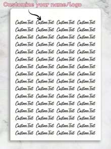 Customized Text Sticker, Transparent Personalized Waterproof Name Stickers, Sticker For Mobile Phones, Scrapbooks, Laptops, Water Bottles, Valentine Day, Valentine Day Decor,Multi-Functional,Adjustable, Anti-Mold,Ornamental,Adhesive,Reusable,Cute,Stylish,Adorable,High-Quality,Colorful,Custom,Unique,Personalized,Ideal Gifts For Him,Ideal Gifts For Her,Her,Boyfriend,Girlfriend,Dad,Mom,Family,Friends,Son,Daughter,Kids,Kitchen,Dining Room,Bedroom,Office,Living Room,Home,Garden,Tea Room,For Anniversaries,For Birthdays,For Housewarming,For Graduation