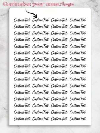 Customized Text Sticker, Transparent Personalized Waterproof Name Stickers, Sticker For Mobile Phones, Scrapbooks, Laptops, Water Bottles, Valentine Day, Valentine Day Decor,Multi-Functional,Adjustable, Anti-Mold,Ornamental,Adhesive,Reusable,Cute,Stylish,Adorable,High-Quality,Colorful,Custom,Unique,Personalized,Ideal Gifts For Him,Ideal Gifts For Her,Her,Boyfriend,Girlfriend,Dad,Mom,Family,Friends,Son,Daughter,Kids,Kitchen,Dining Room,Bedroom,Office,Living Room,Home,Garden,Tea Room,For Anniversaries,For Birthdays,For Housewarming,For Graduation,Slow Summer Living,Customized Wall Stickers,Home Refresh