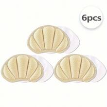 6/2 piezas Almohadillas adhesivas para el talón, insertos de espuma gruesos y cómodos para zapatos, con función impermeable y reductora de tamaño, adecuados para hombres y mujeres, un regalo ideal para el cónyuge y la madre - Sin fragancia, sin electricidad, sin batería requerida