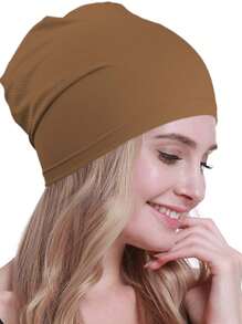 2 件骷髅波浪帽 - 宽松无檐帽，男士无檐便帽，适合跑步、骑自行车、钓鱼、徒步旅行、棒球等夏季运动，男士跑步便帽，无檐便帽，冬季跑步帽，男士头巾，无檐便帽，男士，帽子，女士，帽子，帽子，无檐便帽，跑步，礼物，温暖，无檐便帽，睡眠，睡觉，帽子秋季装备 - A - 查看 17