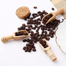 迷你木勺，榉木迷你勺，小浴盐勺，茶匙，哑光小调料勺，调料，浴盐，烹饪，小型厨房工具 - 彩色 - 查看 5