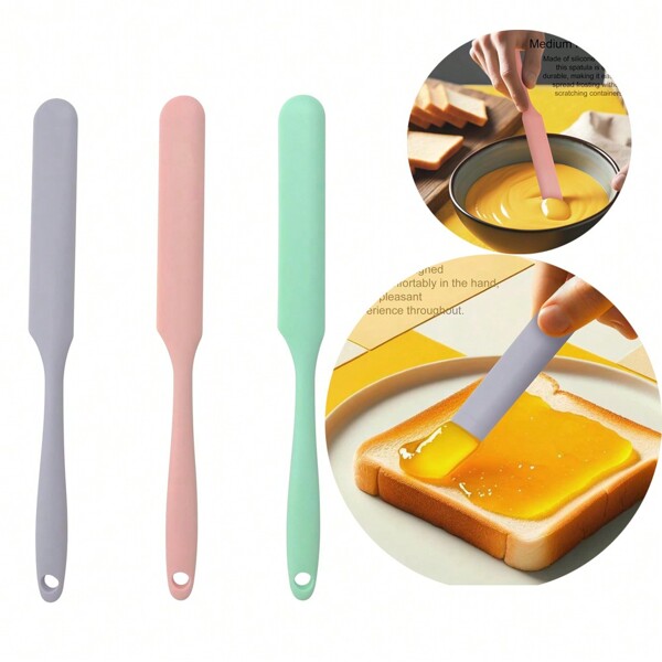 Non-Stick Wax Spatula Silicone Spatula Waxing Applicator Hair Removal Stick Applicator Spatula Reusable Spatula Hard Wax Stick For Home Salon Body