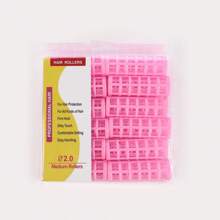 6-14pcs No Heat Hair Curlers, Plastic Material, Create Voluminous Curls, Suitable For Bangs & Hairstyles, Ideal Hair Styling Tool & Accessory - Multicolor - View 21