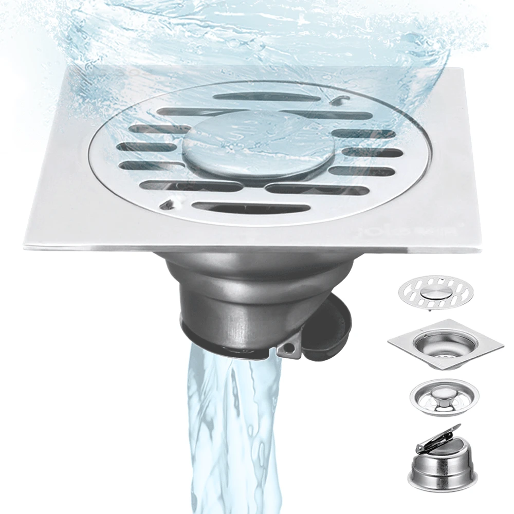 4pcs Universal Zero Odor Strainer With Anti-Odor Check - Juego De 4PCS - 12*12 - View 1