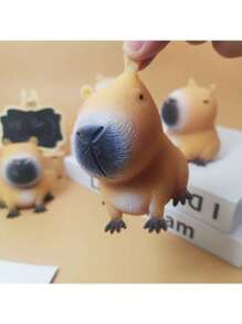 Capybara Squeeze Toy, Anti-Stress Relief Gadget, Creative Water Rodent Animal, Squeezing And Pressing It Releases Pressure - Capybara Squeeze - View 10