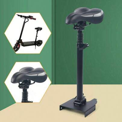 HaroldDol HaroldDol Faltbarer Elektrischer Skateboard-Sattel Stoßdämpfender Sitz E-Scooter Zubehör