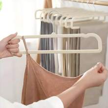 20/10/5/1 Stück Samt Hosenbügel, Samt Hosen Bügel mit 360° schwenkbaren Haken, platzsparender Kleiderschrank Organizer, rutschfeste Beschichtung, Multifunktional für Jeans, Schals, BHs und Handtücher