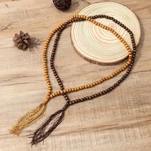 1/2pcs Spring Islamic Prayer Beads 22pcs/99pcs Rosary Tasbih Misbaha For Men Ramadan Supplies - Multicolor - View 1