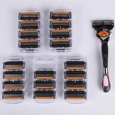 For Proglide Men's Razor Blades 1 Shaver With 20 Razor Blade Refills