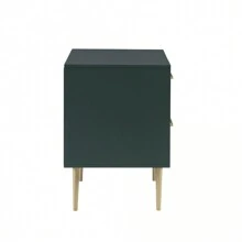 Galena 2-Drawer Nightstand, Navy