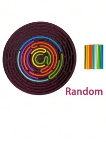 Sensory Activity Board Silicone Sensory Invention Board Stress Anxiety Relief Invention Board Motor Skills Board (Silicone Strips Random Colours) - Multicolor - View 16