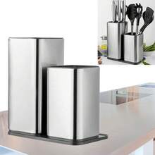 2 in 1 Aufbewahrung von Messern,Einzigartiges Messerblock Ohne Messer,hohes VolumenScheren-Organisator Entleerbarer Boden küchenhelfer aufbewahrung 22.50 * 11.20 * 23.60cm